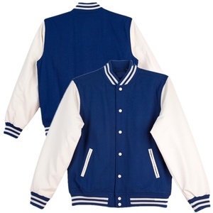 Personalizar Varsity bordado hombres Casual chaquetas al aire libre de alta calidad de poliéster de algodón de cuello alto chaqueta acolchada chaqueta de invierno - Product Image 4