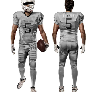 Uniforme de fútbol americano personalizado por sublimación con almohadillas integradas, ropa de equipo duradera, Conjunto de jersey y pantalones para servicios al por mayor - Product Image 6