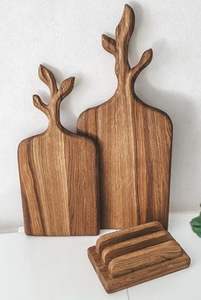 Precio al por mayor, tablas de cortar de madera personalizadas de doble cara, tablas de cortar de madera duraderas de calidad superior, superventas - Product Image 5