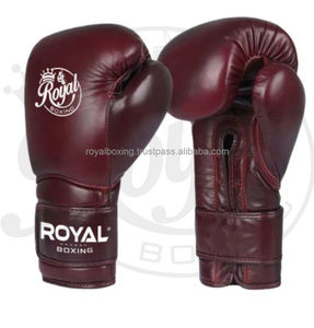 Gants de boxe professionnels en cuir de 16 oz et 14 oz pour le sparring, la sanda, l'entraînement en salle de sport, le combat, le MMA, le Muay Thai - Product Image 3