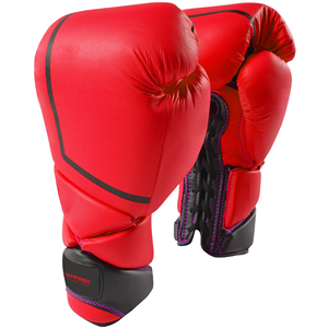 ถุงมือชกมวย unisex ยอดนิยมถุงมือหนังแบบปรับแต่งได้ตามที่ต้องการสำหรับผู้เล่นถุงมือ MMA กลางแจ้ง - Product Image 3