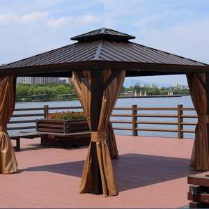 Pavillon de jardin en alliage d'aluminium de qualité supérieure, grand abri solaire de luxe pour cour, tente de véranda, vente en gros - Product Image 2