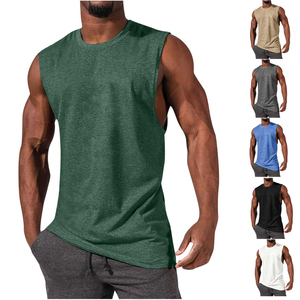 2026 Top Selling Workout Fitness Running Clothing <b>Vest</b> Singlets <b>Stringer</b> Shirt Gym Wear Men Tank Top - Product Image 4