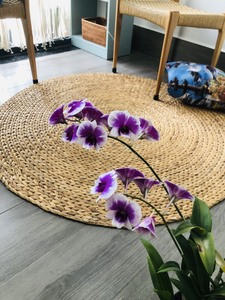 Handcrafted Classic Design Eco-Friendly <b>Water</b> Hyacinth Rug Home Decorative Made Vietnam Area Rugs Sets Jute Backed Medium Pile - Product Image 6