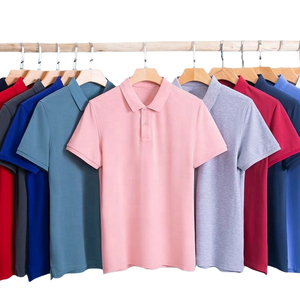 เสื้อโปโลถักพิมพ์ลายทางการสำหรับผู้ชายเสื้อโปโลถักแบบทางการ - Product Image 4