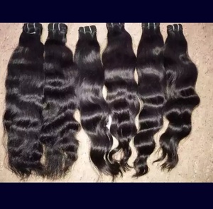 100% Vierge Brésilien Indien Raw Temple Remy 8-30 Pouces Lâche Naturel Vague Profonde HD Perruques Cheveux En Vrac Bundle Extension Naturel - Product Image 5