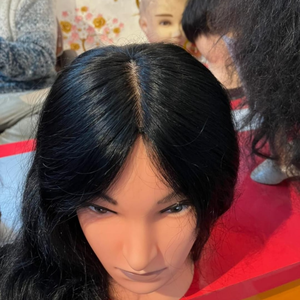 Perruque complète en dentelle pour femme, cheveux vierges, perruque médicale, double trame, cheveux humains indiens pour la perte de cheveux et la calvitie - Product Image 2