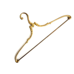 Percha decorativa de diseñador antiguo recién llegada, percha para vestido con brida, hecha de material metálico, percha para abrigos a precio asequible - Product Image 5