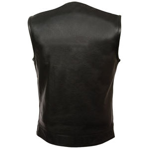 Nouveau gilet en cuir de moto d'hiver pour femmes Streetwear toile polyester remplissage fermeture à glissière broderie logo - Product Image 6