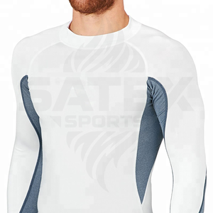 เสื้อรัดกล้ามเนื้อสำหรับฝึกซ้อมยิวยิตสู บีเจเจ เอ็มเอ็มเอ ระบายอากาศได้ดี แห้งเร็ว ป้องกันแสงแดด UPF50+ ผลิตจากผ้าสแปนเด็กซ์/ไนลอน เหมาะสำหรับการฝึกซ้อมมวยปล้ำและการต่อสู้ - Product Image 2