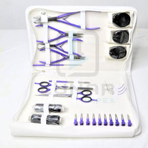 Pince d'extension de cheveux personnalisée, prix d'usine Direct, couleur lavande, Kit d'outils avec étiquette de marque gratuite - Product Image 6