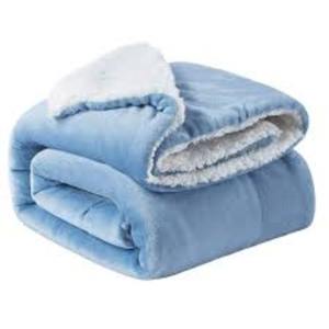 Vente en gros Fabricant de couverture en molleton Sherpa velours corail de couleur personnalisée Couverture en flanelle douce avec boîte-cadeau d'emballage par salut - Product Image 4