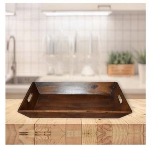 Plateau de service décoratif artisanal de qualité commerciale, écologique, durable et résistant au lave-vaisselle, idéal pour les hôtels et restaurants - Meilleures ventes - Product Image 5