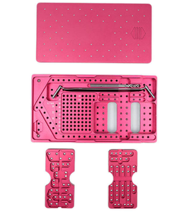 Verrouillage de la reconstruction maxillo-faciale ensemble orthopédique chirurgical acier inoxydable chirurgie de base ensemble d'instruments maxillo-faciaux mahersi - Product Image 1