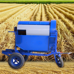 Batteuse de moteur de machine de décortiqueur de riz de noyau de la productivité élevée 1500 kg/h pour récolter le grain de paddy et de blé en Afrique - Product Image 1