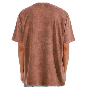 Camisetas para Hombre con Lavado Ácido, Precio de Fábrica al por Mayor, Tejido Transpirable y Ligero - Product Image 2