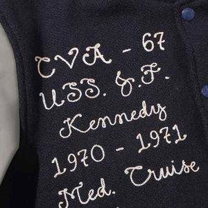 Veste Letterman à bas quantité minimale de commande pour l'extérieur Veste Letterman pour hommes Vêtements de mode Veste Letterman avec logo personnalisé pour hommes - Product Image 4