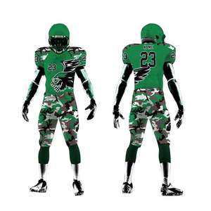 Uniforme de fútbol americano al mejor precio para jóvenes, nuevo diseño elástico cómodo de alta calidad, transpirable, de talla grande, servicio OEM - Product Image 4