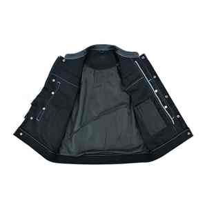 OEM personnalisé dernière vente chaude gilet en cuir véritable sans manches respirant et imperméable à l'eau à prix de gros en gros - Product Image 5