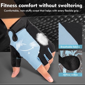 Half-Finger <b>Gloves</b> Cycling Anti-Slip Breathable Anti-Shock Sports <b>Gloves</b> Bike Bicycle 2026 New Design Sports Bike Bicycle <b>Gloves</b> - Product Image 3