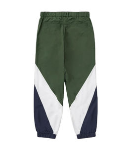 Ensemble de survêtement coupe-vent léger en nylon personnalisé pour homme avec veste à cordon de serrage et pantalon de jogging - Product Image 5