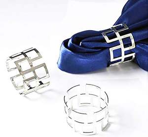 Luxurious Design <b>Silver</b> Plated <b>Napkin</b> Ring Dining Table Decor Metal <b>Napkin</b> Ring for Weddings Hot Summer Color - Product Image 6