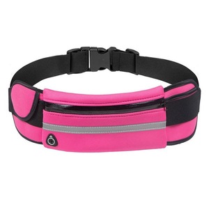 Sac de taille de sport écologique personnalisé avec fermeture à glissière pour hommes et femmes voyage marche course randonnée cyclisme - Product Image 2