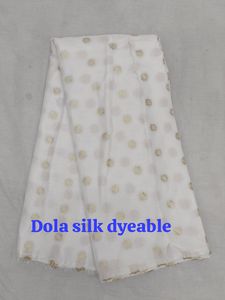 Tissu de broderie léger en viscose pure pour les matériaux de robe Kurta Koti avec fantaisie Butti Work pure dola silk pure viscose Work - Product Image 6