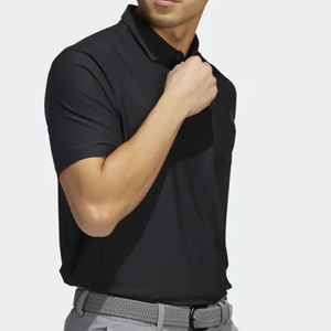 Camiseta de Golf de Manga Corta para Hombre, Absorbe la Humedad, Secado Rápido, Casual, Ajustada, Regular, Básica, Lisa, de Verano, Tejida, de Poliéster - Product Image 3