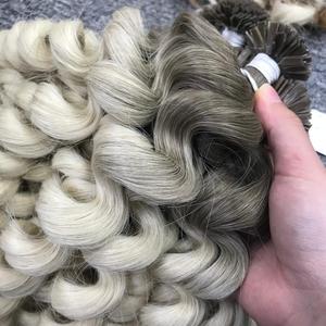 100% Raw Virgin Vietnamien Extension de cheveux humains Bouncy Curly Style pour les femmes noires - Product Image 1