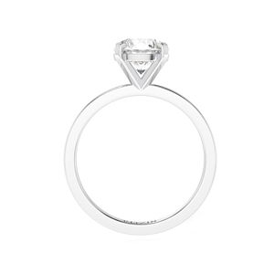 แหวนหมั้นเพชรเม็ดเดี่ยวทรงกลมสำหรับผู้หญิง - Product Image 6