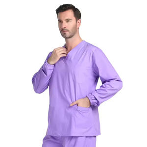 Uniformes Médicos de Cuello en V para Unisex, Mezcla de Algodón y Poliéster, los Más Vendidos del 2025 - Product Image 6