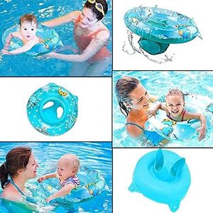 Trendy Summer Baby Swimming Float Ring <b>Inflatable</b> Safety Seat Infant <b>Pool</b> Float 6 to 36 Months Toddler Swim Trainer Aid - Product Image 6