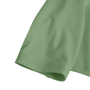 Camiseta Casual de Manga Larga para Mujer, Cuello Redondo, Tela Suave y Elástica, Top Básico para Uso Diario, Cómodo, Holgado, Transpirable, de Secado Rápido, Color Sólido - Product Image 4