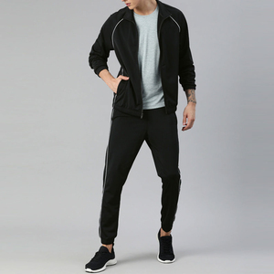 Ensemble de survêtement de jogging respirant à manches longues vêtements de sport pour activités de plein air derniers survêtements disponibles pour hommes vente en gros - Product Image 4