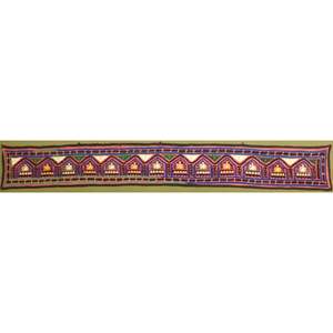 Arte en Algodón Afgano Hecho a Mano, Listo para Colgar, Decoración de Pared para el Hogar, 145 X 17, Panwd0013 - Product Image 1