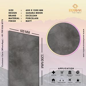 Material de construcción probado en laboratorio Granito Mármol Estilo 600x600 60x120 Acabado mate Porcelana Cerámica Azulejos Pisos Exterior Euro - Product Image 2