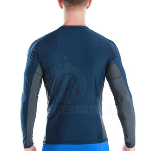 Wholesale Price Jiu Jitu Grappling Long Sleeve Rash Guards MMA Rush Guard MMA Rush Guard <b>Compression</b> - Product Image 3