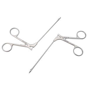 Pinzas de Cierre Fascial Infantil Manual de 2.4mm, Pinza con Punta de Aguja para Cirugía de Hernia Abdominal Laparoscópica, Juego de Instrumentos de Sutura - Product Image 4