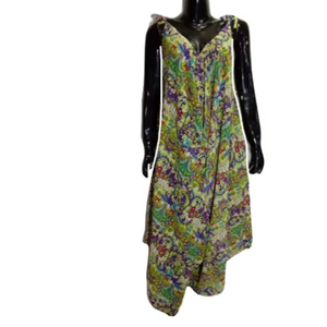 Mono largo Georgette Vintage de cintura alta a la moda para mujer, mono de una pieza fluido, ropa elegante para la vida diaria - Product Image 1