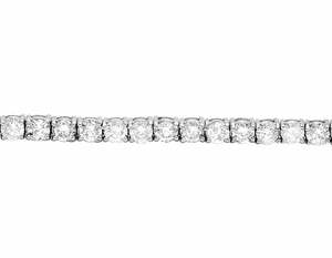 Beau bracelet de tennis S925 argent Moissanite bijoux en diamant rond pour les fêtes de fiançailles Bracelets à maillons - Product Image 3