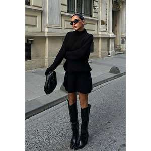 Ensemble de chandails pour femmes Ivan 9495-09, col montant côtelé, ensemble en tricot - Product Image 3