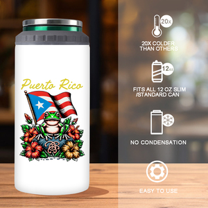 Venta al por Mayor en EE. UU. - Enfriador de Latas de Cerveza de Acero Inoxidable de Doble Pared, Aislado, para el Día de la Independencia, 250.º Aniversario, Regalo para el 4 de Julio - Product Image 5
