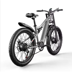 Vélo électrique San Milo S600 (entrepôt UE/États-Unis/Royaume-Uni) 48V 2000W 26 pouces Pneus larges 17,5Ah 50 km/h Longue autonomie Alliage d'aluminium épaissi haute résistance - Product Image 5