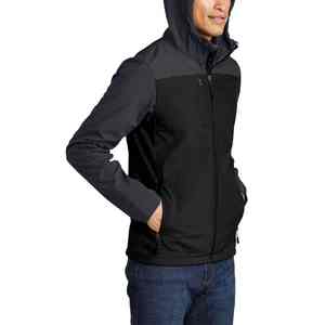 Veste imperméable softshell de haute qualité pour homme, idéale pour la randonnée et le ski en hiver, design décontracté et tendance, vente en gros personnalisée - Product Image 3