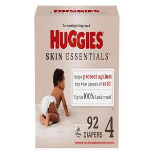Pañales Huggies Skin Essentials para Piel Delicada, Diseñados para Comodidad, Transpirabilidad y Máxima Protección Contra Fugas, Disponibles Ahora - Product Image 4