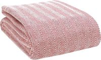 Vente chaude Personnalisé Super Doux Tricoté Jeter Couverture Gland Tissé Technique Inspiré Inde Avior Festival Chaise/Canapé/Couvre-lit Dot