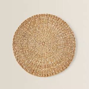 Exquisito Mantel Individual de ratán natural ecológico para boda manteles individuales tejidos redondos para placa de cargador de mimbre de fiesta hecho en Vietnam - Product Image 6