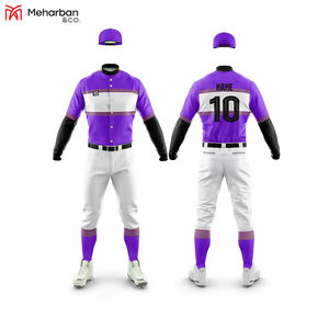 Nuevos Conjuntos de Uniformes de Béisbol Ligeros y Transpirables, Ropa Deportiva para Equipos a Precio Razonable para Adultos - Product Image 4