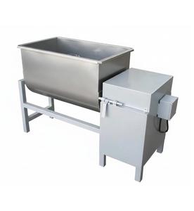 Mélangeur alimentaire automatique à mélange chaud/froid, en acier inoxydable à double enveloppe en forme de U, 50 L, contrôle de la température, option sous vide, moteur à balais de 4 kW - Product Image 5